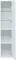 Пенал «Aquanet»  Lino (Flat) 35 подвесной белый глянец универсальный, картинка №6