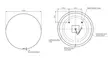 Зеркало «Cersanit» Eclipse smart D100 с подсветкой, фотография №3