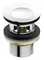 Донный клапан для раковины «Iddis» Optima Home 001SB01i88 с механизмом Клик-Клак хром, фото №1