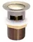 Донный клапан для раковины «Iddis» Oldie OLDBR00i88 с механизмом Клик-Клак бронза, фото №1