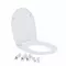 Сиденье для унитаза «Iddis» 005PPS3i31 полипропилен с микролифтом белое, картинка №2
