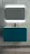Тумба с раковиной «Cezares» Stylus 94 с 4 ящиками (2 скрытых) (95/49) подвесная Blu Petrolio, фотография №3