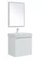 Мебель для ванной подвесная «Aquanet» Nova Lite 60 с 2 дверцами белый глянец, фото №1