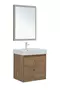 Мебель для ванной подвесная «Aquanet» Nova Lite 60 с 2 дверцами дуб рустикальный, фото №1