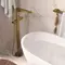 Напольный смеситель для ванны «WasserKRAFT» Sauer 7130 золото, картинка №2