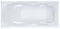 Ванна акриловая «Triton» Персей 190/90 (Щ0000042337) с каркасом без сифона белая, фото №1
