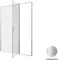 Душевая дверь «Allen Brau» Priority 160/200 прозрачная/серебро универсальная, фотография №3