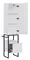 Пенал «Allen Brau» Priority 40 (274316) white matt правый, картинка №6