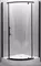 Душевой угол-ограждение «Esbano» ESUGD7015B 90/90 прозрачный/чёрный с поддоном универсальный, фото №1