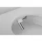 Приставной унитаз безободковый «Swedbe» Smart 0500 белый с сиденьем дюропласт белое, фотография №3