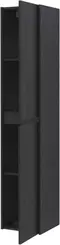 Пенал «Aquanet» Nova Lite 35 подвесной дуб чёрный универсальный, фото №5