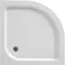Душевой поддон «Aquanet» HX515  90/90 средний акриловый четверть круга белый с сифоном, картинка №2
