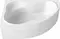 Ванна акриловая «Azario» Микона 170/110 без опор без сифона белая левая, картинка №2
