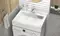Раковина над стиральной машиной «Azario» Etna 60/50 CS00078303 литьевой мрамор белая, картинка №2