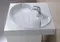 Раковина над стиральной машиной «Azario» Soft 60/60 CS00078299 литьевой мрамор белая, картинка №2