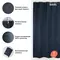 Штора для ванной «Iddis» Basic B69P218i11 180/200 тёмно-синяя, фотография №3 Штора для ванной «Iddis» Basic B69P218i11 180/200 тёмно-синяя, фотография №3