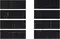 Настенная плитка «Eletto Ceramica» Basalt Linea Glossy 70x24,2 struttura 509261101 чёрный, фото №9