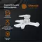 Смеситель для ванны «Orange» Lutz M04-100w (без душевого набора) белый, картинка №6