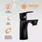 Смеситель для раковины «Orange» Aristo M19-021b чёрный матовый, фото №5