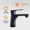 Смеситель для раковины «Orange» Aristo M19-021b чёрный матовый, картинка №6