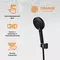 Комплект смесителей «Orange» Lutz M04-311b чёрный матовый, изображение №12