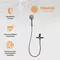 Смеситель для ванны «Orange» Aristo M19-300b чёрный матовый, фотография №11