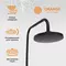 Душевая система «Orange» Mia M34-922b чёрная матовая, изображение №12