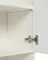 Подвесной шкаф «Orange» Смайл 60 над стиральной машиной с нишей подвесной белый глянец/белый матовый, изображение №4