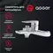 Смеситель для ванны «Agger» Brilliant A0310000 хром, картинка №6