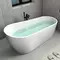 Ванна акриловая «Cerutti» SPA Viva 170/75 с сифоном белая, изображение №4