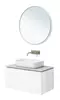 Мебель для ванной подвесная «Allen Brau» Infinity 85 с 2 ящиками (1 скрытый) white matt, фото №1