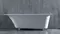Ванна из литьевого мрамора «Salini» Orlanda Kit 170/70 S-Sense с ножками с сифоном белая глянцевая, фото №5