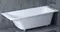 Ванна из литьевого мрамора «Salini» Orlanda Kit 170/70 S-Sense с ножками с сифоном белая глянцевая, фото №1