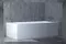 Ванна из литьевого мрамора «Salini» Orlanda Plus Kit 190/100 S-Sense с ножками с сифоном белая глянцевая, изображение №4