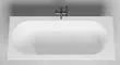 Ванна из литьевого мрамора «Salini» Ornella 170/70 S-Stone с ножками без сифона белая матовая, картинка №2