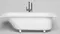 Ванна из литьевого мрамора «Salini» Ornella 170/75 S-Sense с ножками без сифона белая глянцевая, фото №1