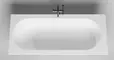 Ванна из литьевого мрамора «Salini» Ornella 170/75 S-Stone с ножками без сифона белая матовая, картинка №2
