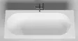 Ванна из литьевого мрамора «Salini» Ornella Kit 180/80 S-Sense с ножками с сифоном белая глянцевая, фотография №3