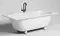 Ванна из литьевого мрамора «Salini» Ornella Axis 180/80 S-Sense с ножками без сифона белая глянцевая, картинка №2
