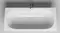 Ванна из литьевого мрамора «Salini» Ornella Axis Kit 180/80 S-Stone с ножками с сифоном белая матовая, изображение №4