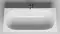 Ванна из литьевого мрамора «Salini» Ornella Axis Kit 190/90 S-Sense с ножками с сифоном белая матовая, фотография №3