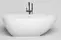 Ванна из литьевого мрамора «Salini» Paola 160/77 S-Sense с сифоном белая глянцевая, фото №1