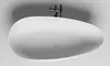 Ванна из литьевого мрамора «Salini» Paola 172/82 S-Stone с сифоном белая матовая, картинка №2
