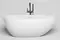 Ванна из литьевого мрамора «Salini» Paola In 160/77 S-Sense с сифоном белая глянцевая, фото №1