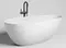 Ванна из литьевого мрамора «Salini» Paola In 160/77 S-Sense с сифоном белая глянцевая, фотография №3