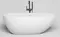 Ванна из литьевого мрамора «Salini» Paola In 172/82 S-Stone с сифоном белая матовая, фото №1