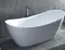 Ванна из литьевого мрамора «Salini» Noemi 170/75 S-Sense с сифоном белая глянцевая, фото №5