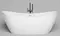 Ванна из литьевого мрамора «Salini» Noemi 170/75 S-Sense с сифоном белая глянцевая, картинка №2