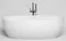 Ванна из литьевого мрамора «Salini» Alda 160/80 S-Sense с сифоном белая глянцевая, фото №1