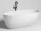Ванна из литьевого мрамора «Salini» Alda 160/70 S-Sense с сифоном белая глянцевая, картинка №2